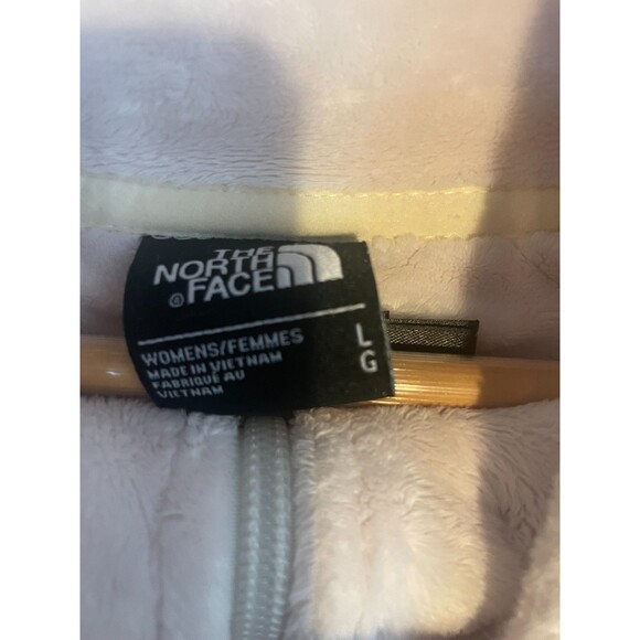 The North Face Caroluna Jacket Coat Women's Large White Sherpa Lined 5600 - Picture 6 of 7